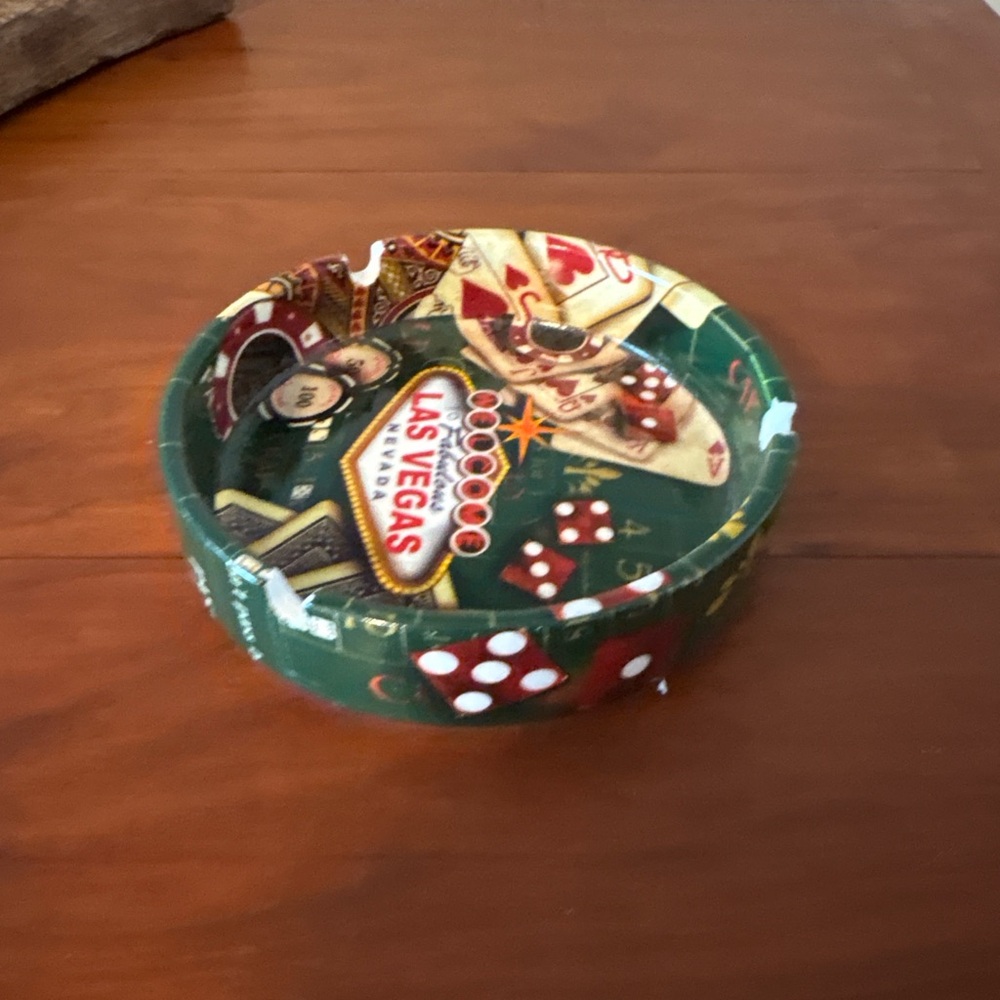 Las Vegas Casino poker ashtray